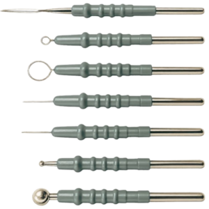 ElectroSurgery Electrode Set for J0470G1 Handpiece, Green, 3/32″