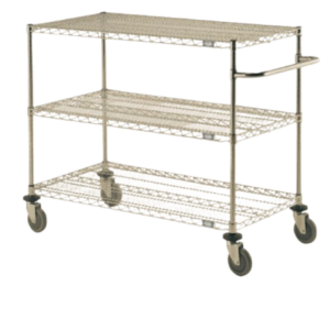 Nexel® Adjustable 3-Shelf Utility Cart